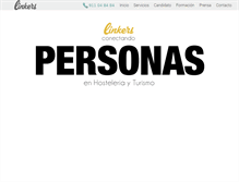 Tablet Screenshot of linkers.es